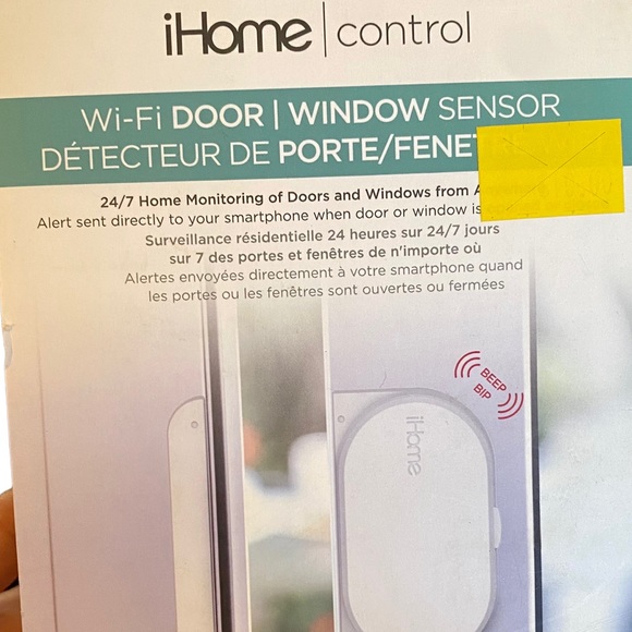 WI-FI DOOR OR WINDOW SENSOR 24/7 HOME MONITORING SENSOR ALERT YOUR PHONE NWT - Picture 5 of 7